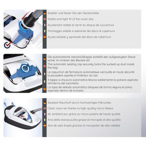 Produktbild für Staubsaugerbeutel McFilter MSM 29 Maxi, 16 Stück