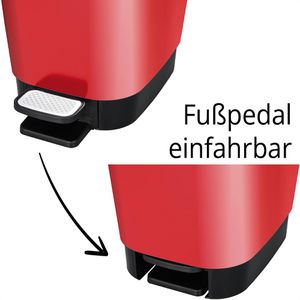 Produktbild für Mülleimer Curver KIS Chic Bin Style, rot