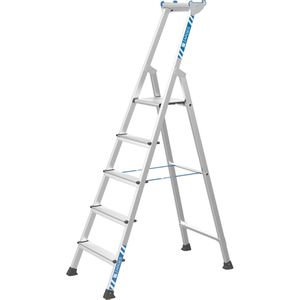 Produktbild für Stehleiter Zarges XLstep S, 41225, mit Plattform