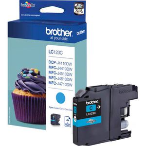 Tinte Brother LC-123C cyan