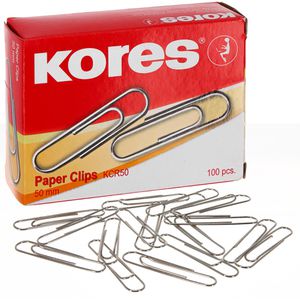 Produktbild für Büroklammern Kores 50mm