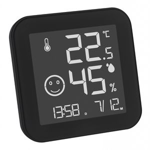 Produktbild für Thermo-Hygrometer TFA 30.5054.01, Black&amp;White, digital