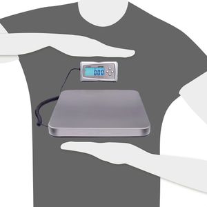 Produktbild für Digitalwaage Dipse Parcel KD-Ship 60 Tarafunktion, Teilung 20g