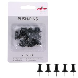 Produktbild für Pinnadeln Zeller 11237, Kopf aus Kunststoff