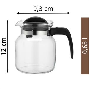 Produktbild für Tee-Kanne Bohemia-Cristal Matura, Glas