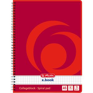 Produktbild für Collegeblock Herlitz 297531, x-book, A5