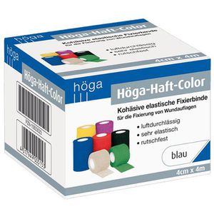 Produktbild für Fixierbinden Höga Haft Color, blau