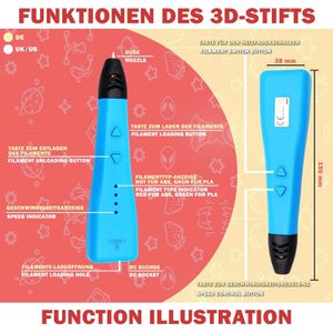 Produktbild für 3D-Stift Kunstify 80455184 Painting Pen D3 Basic