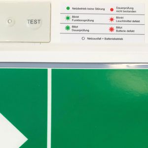 Produktbild für Notbeleuchtung b-lite C-LUX, Fluchtwegleuchte, LED mit Akku