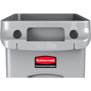 Produktbild für Müllsackständer Rubbermaid SlimJim für 1x 87 Liter