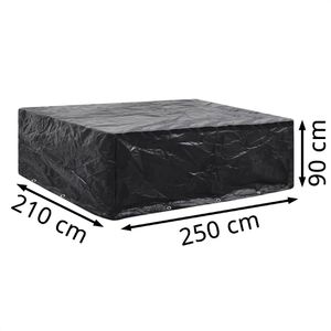 Produktbild für Gartenmöbel-Abdeckung vidaXL 45123, schwarz