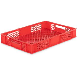 Eurobox Alpha-Paletten rot, 15 Liter, lebensmittelecht