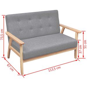 Produktbild für Sofa vidaXL 242226