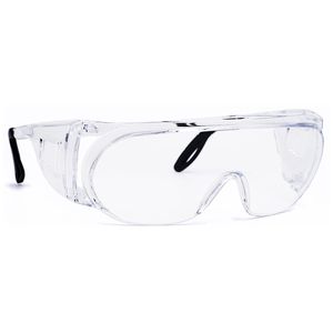 Infield Schutzbrille Visitor, klar, Überbrille, farblos, für Brillenträger
