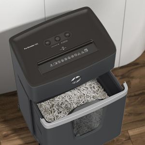 Produktbild für Aktenvernichter HP 2811 Pro Shredder 15CC, mit Rollen