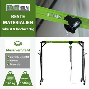 Produktbild für Werkstattkran Trutzholm 42069, Portalkran mit Laufkatze