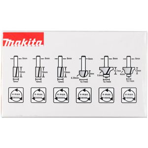 Produktbild für Fräser Makita D 53540, 8mm