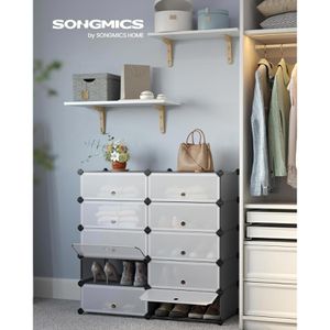 Produktbild für Schuhregal Songmics LPC010G01, aus Kunststoff