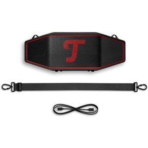 Produktbild für Bluetooth-Lautsprecher Teufel Rockster Cross 2, schwarz / rot