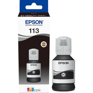 Produktbild für Tinte Epson 113, C13T06B140 schwarz