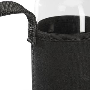 Produktbild für Trinkflasche Relaxdays 10029992, mit Hülle
