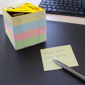 Produktbild für Zettelbox Idena 11183, transparent, 9,6 x 9,6 cm