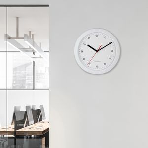 Produktbild für Wanduhr Eurotime 53850-00, Kunststoff, analog, Funkuhr