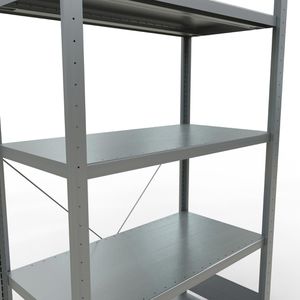 Produktbild für Schwerlastregal Schulte 12950, 5 Metallböden