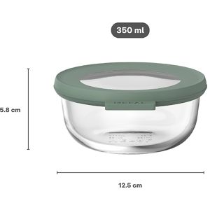 Produktbild für Frischhaltedose Mepal Cirqula rund, aus Glas