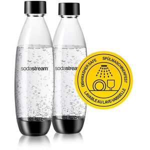Produktbild für Sprudelflasche Sodastream Fuse DuoPack, schwarz