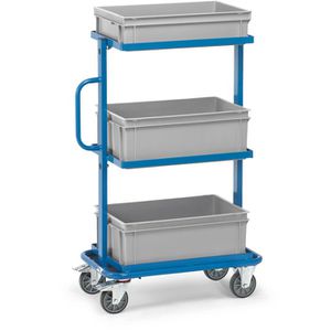 Eurokastenwagen Fetra 32902, mit 3 Eurokästen