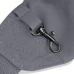 Produktbild für Bauchtasche Quadra QD12, aus Polyester, grau