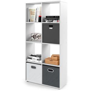 Produktbild für Bücherregal Vicco Scutum, weiß