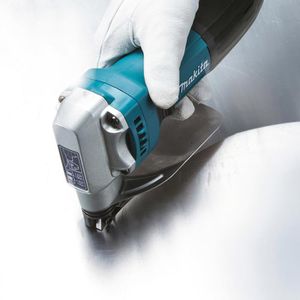 Produktbild für Blechschere Makita JS1602J, gerade &amp; Kurvenschnitte, Elektro