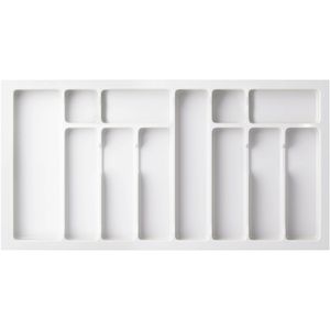 Produktbild für Besteckkasten Sossai Divio, weiß, aus Kunststoff