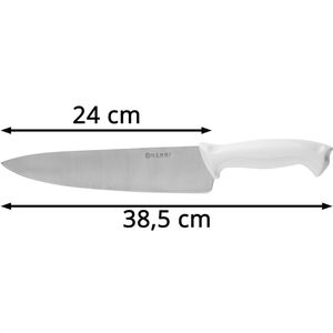 Produktbild für Kochmesser Hendi HACCP 842751, mit Kunststoffgriff weiß