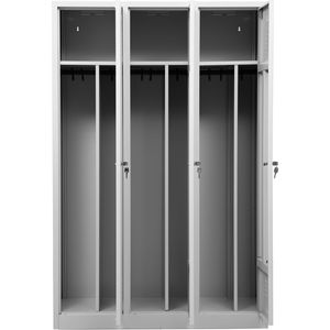 Produktbild für Spind G-Office WRD/3.18120, lichtgrau