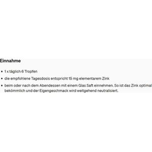 Produktbild für Zink natural-elements 100 ml, für 2450 Tropfen