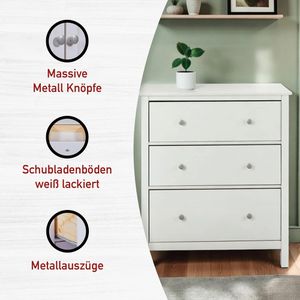 Produktbild für Kommode Inter-Link Chilly Home, weiß