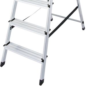 Produktbild für Stehleiter Euroline Nr. 618, 6180005, mit Plattform