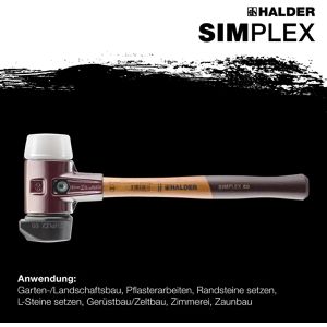 Produktbild für Schonhammer HALDER SIMPLEX-Plusbox Starterkit, Kopf-Ø 60mm Set