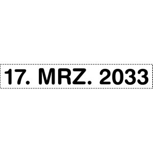 Produktbild für Datumstempel Colop Mini-Dater S 120, schwarz, selbstfärbend