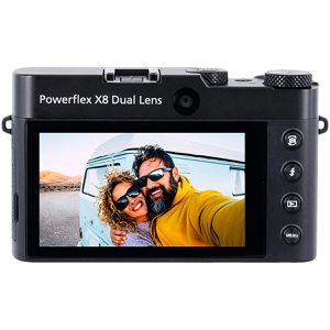 Produktbild für Kompaktkamera Rollei Powerflex X8 Dual Lens, 3,6 Zoll Display