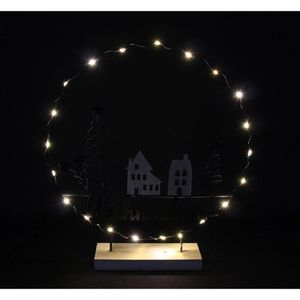 Produktbild für Weihnachtsdeko Frank-Flechtwaren 770694, LED-Ringdeko