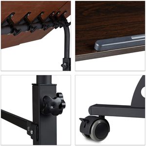 Produktbild für Stehpult Relaxdays 10020807.46, aus Holz / Metall