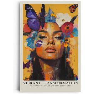 Wandbild Sinus-Art Lebendige Transformation