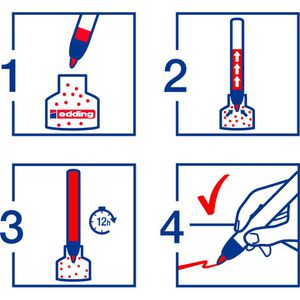 Produktbild für Flipchartmarker Edding 32, EcoLine