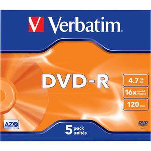 Produktbild für DVD-Rohlinge Verbatim 43519, DVD-R