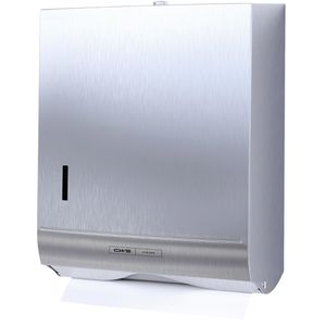 Produktbild für Handtuchspender CWS Stainless Steel Paper Slim