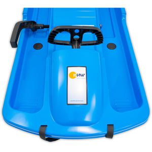 Produktbild für Schlitten KHW Lenkschlitten Snow Fox, iceblue, 95 cm